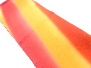 未使用品　正絹　縮緬地　帯揚げ